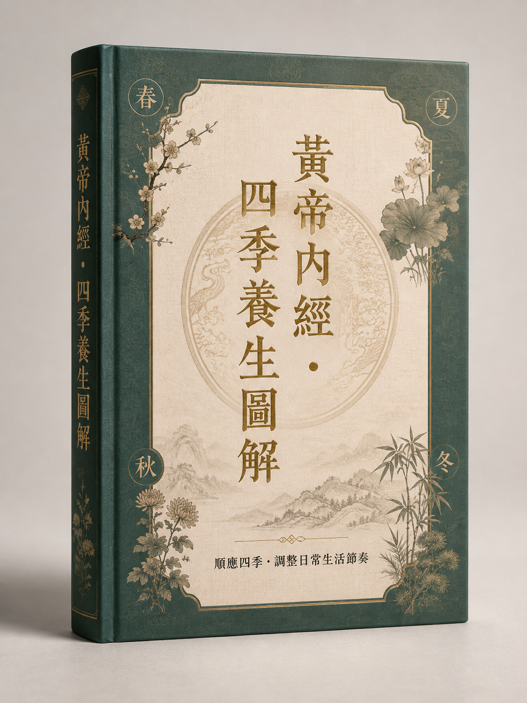 黃帝內經四季養生圖解