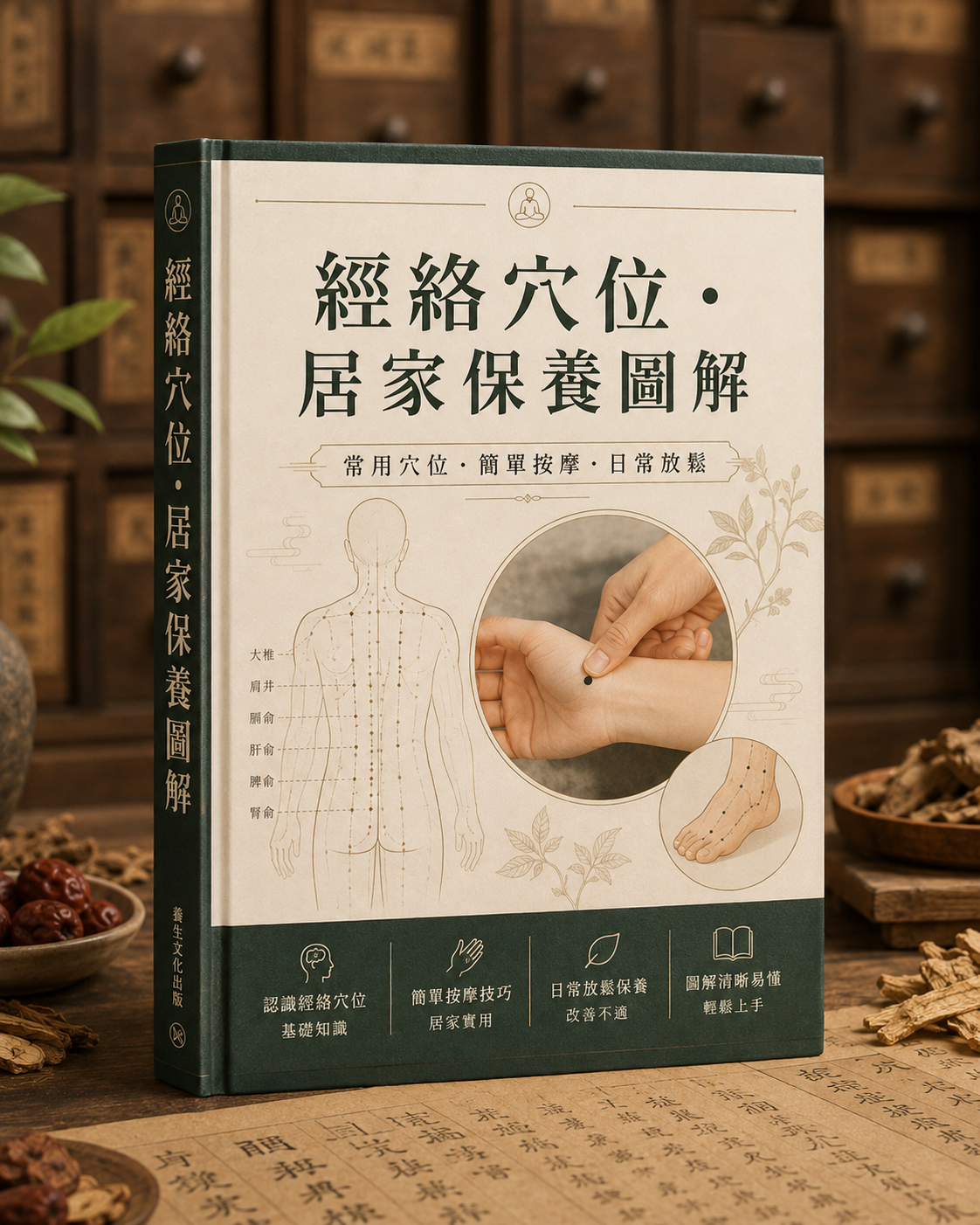 經絡穴位居家保養圖解